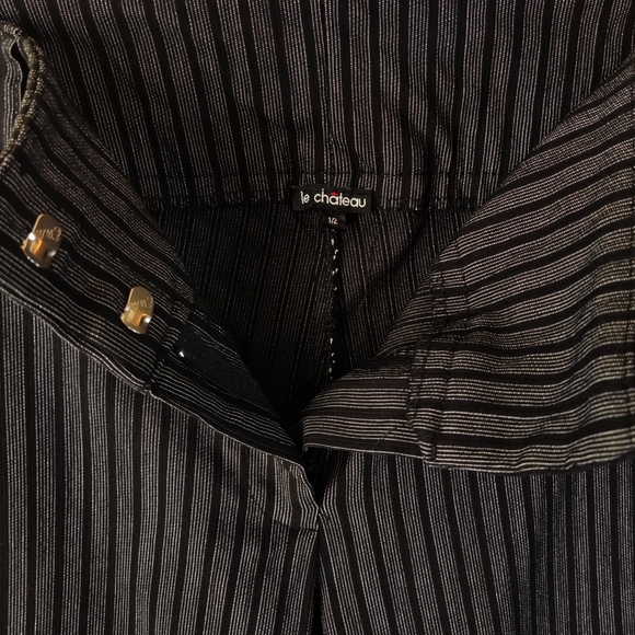 Le Chateau dress pants with white pinstripes - Picture 3 of 5